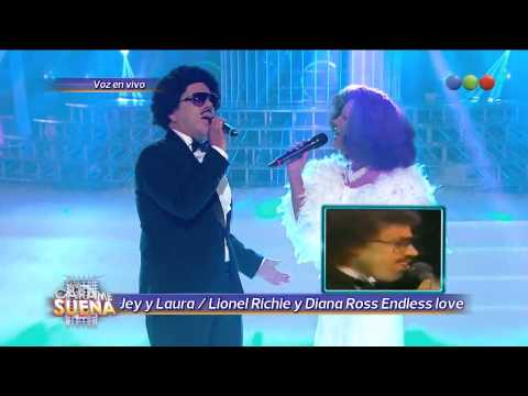 Laura Esquivel y Jey Mammon son Diana Ross y Lionel Richie - Tu Cara Me Suena (Gala 12)