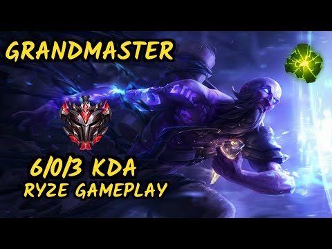 Takeshi (RYZE) vs LEBLANC - 6/0/3 KDA MID GAMEPLAY - BR Ranked GRANDMASTER