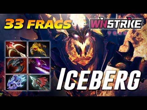Iceberg Shadow Fiend | 33 FRAGS | Dota 2 Pro Gameplay