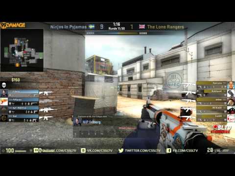 Ninjas In Pyjamas vs. The Lone Rangers | Gruppe B, SLTV StarSeries XI | (de_cache)