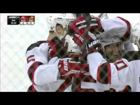 11.7.13 - Devils At Flyers - 2 Janssen Goal