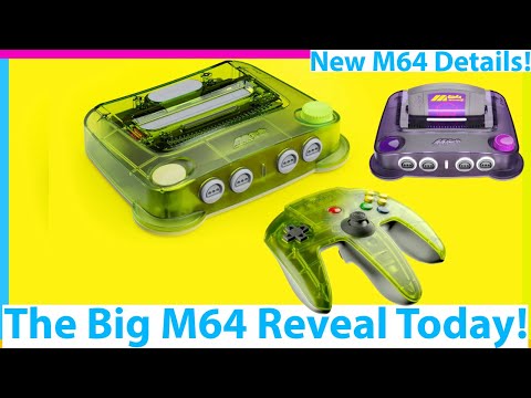 ModRetro M64 Full Reveal! Hardware, Controllers and More! The Open FPGA N64