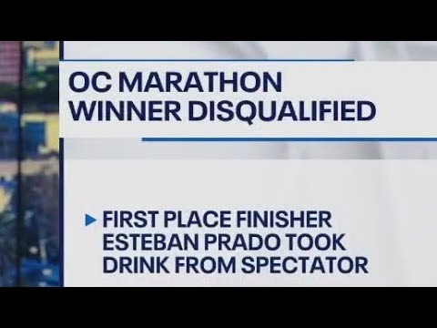 OC Marathon winner disqualified