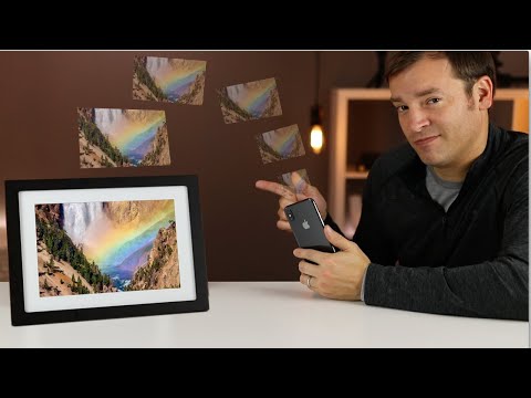 image-What is the largest digital photo frame available?
