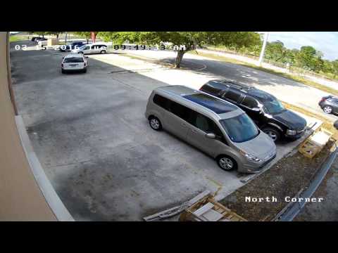 Hik-Vision camera captures accident