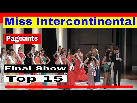 Final Show Top 15 - Miss Intercontinental 2012