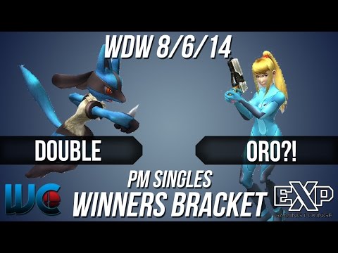 WDW 8/6/14 - Double (Lucario) vs. Oro?! (ZSS) PM Singles Bracket