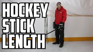 Hockey Stick Length - Short VS Long and Where to cut