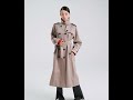 Trench coat, pattern №1003-4