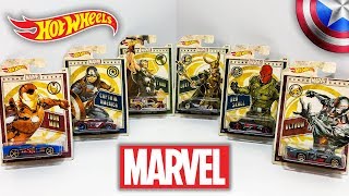Opening Hot Wheels Marvel Avengers and Villains Series!