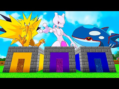 DON'T CHOOSE THE WRONG LEGENDARY POKÉMON IN MINECRAFT