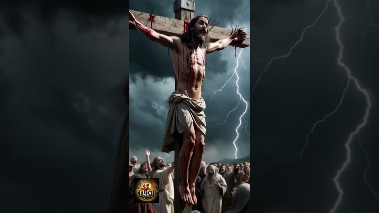 This day Jesus died on the cross ✝️ #crucifixion #crucified #jesus #oracão #dios