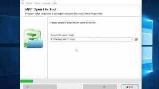 MPP Open File Tool Manual