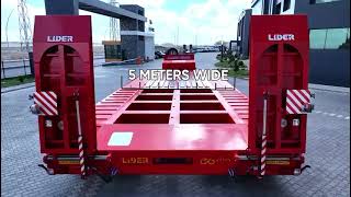 Купить полуприцеп низкорамную платформу Lider - Изображение 4 | Autoline TJ Новый полуприцеп низкорамная платформа Lider | Изображение 4 - Autoline