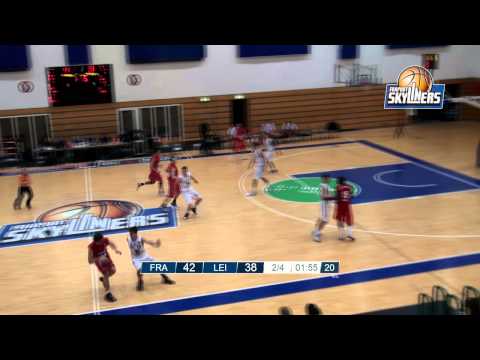 FRAPORT SKYLINERS Juniors mit nächstenm Heimsieg - 90:74 gegen Leitershofen