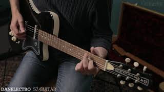 Video thumbnail for Danelectro '57 Guitar & '59 Divine Demo by Guitarist