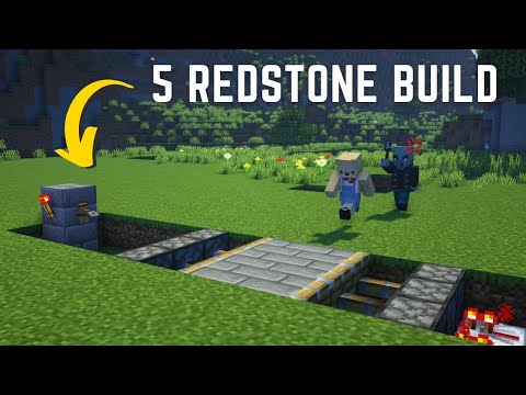 Shibbaz - 5 useful redstone builds in minecraft survival