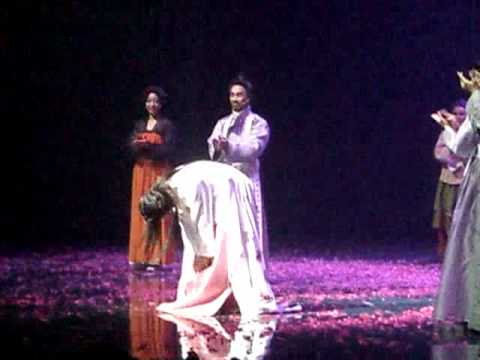 Super Junior, Yesung, NamHan SanSung 20091024 pm3,The Musical Korea cast Curtain Call [widesun]