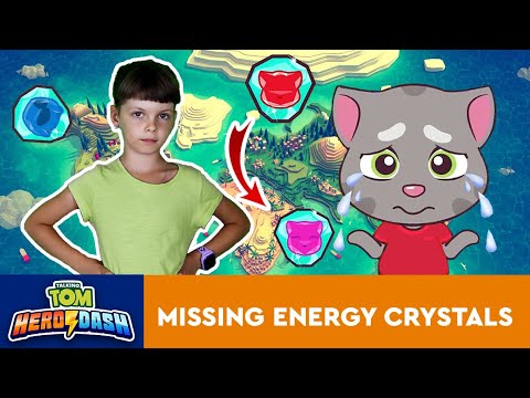 Missing Hero Crystals| Talking Tom Hero Dash IN REAL LIFE Adventures