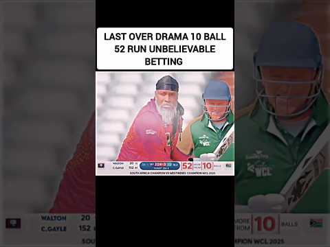 LAST OVER DRAMA 9 BALL 39 RUN PAK VS WESTINDEIS #playingxi #notout #crickethighlights #ibcricket