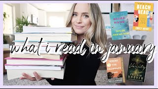 All The Books I Read In January! Rating All 11 Books I Read Last Month | January Wrap Up