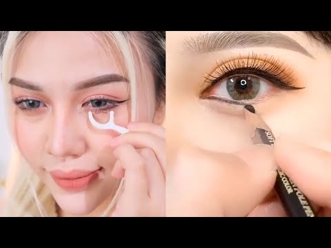 Eyeliner & Eyebrow Hacks You Should Try 😍 | Try Something New ❤️ 2021