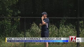 UNC women’s soccer coach Anson Dorrance agrees to extension through 2028
