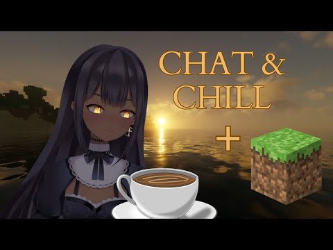 Sipping coffee in Minecraft while creating memories