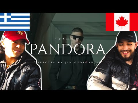CANADIANS REACT TO GREEK TRAP - TRANNOS - Pandora (Official Music Video)