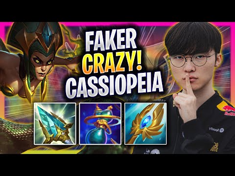 FAKER CRAZY GAME WITH CASSIOPEIA! - T1 Faker Plays Cassiopeia MID vs Yasuo! | Season 2026