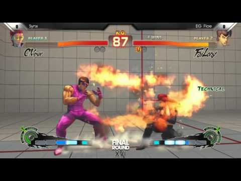 [FR 16 SSFIV AE] Synx (C.Viper) vs EG Floe (Fei Long)