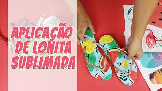 Kit 10 Pares Lonitas Sublimadas (estampas, material e tamanhos a escolher)