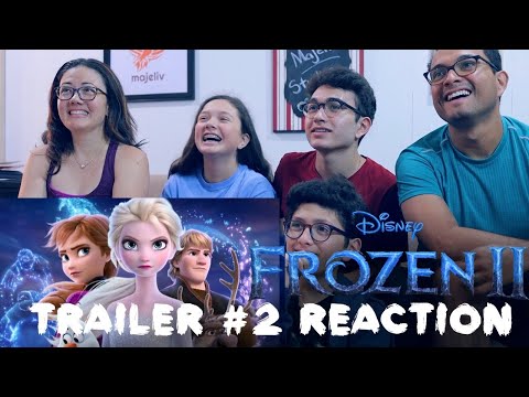 FROZEN 2 - OFFICIAL TRAILER 2 - REACTION & REVIEW || the MAJELIV Family
