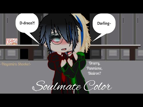 Soulmate Color||HP||Drarry||read desc pls||•Hayamiru Shooko!•