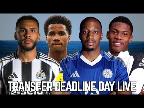 LEICESTER CITY TRANSFER DEADLINE DAY LIVE✍️