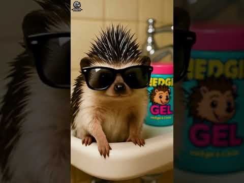 Hedgie Gel WORKS! 🦔💥 This Hedgehog’s Glow Up is UNREAL 😱✨