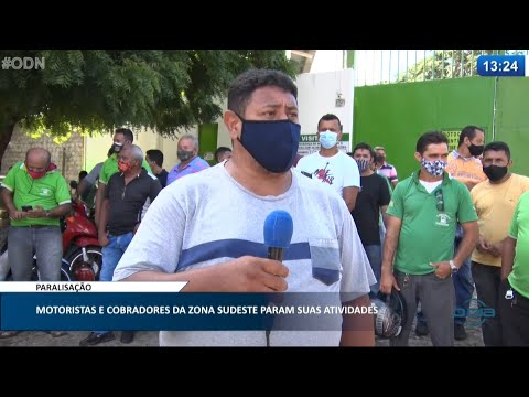 Motoristas e cobradores da zona sudeste param suas atividades 19 05 2021