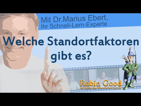 Welche Standortfaktoren gibt es?