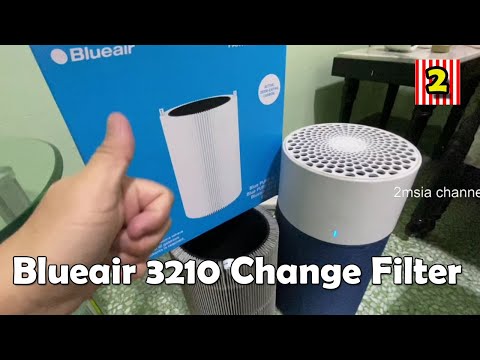 Replace Blueair 3210 Filter Hepa Carbon With Blueair Joy S Pure 411 Filter And Reset
