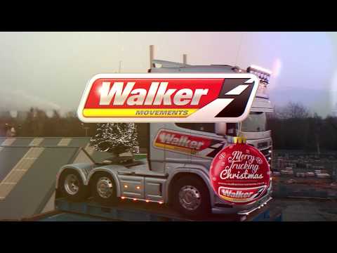 Walker Movements - Scania R730 Truck & Tree Festive Erection