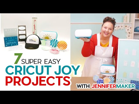 7 Super Easy Cricut Joy Projects for Beginners! Quick & Fun