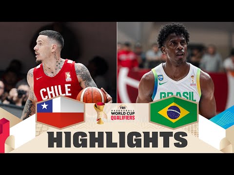 Chile 🇨🇱 v Brazil 🇧🇷 | Highlights | FIBA Basketball World Cup 2027 Americas Qualifiers