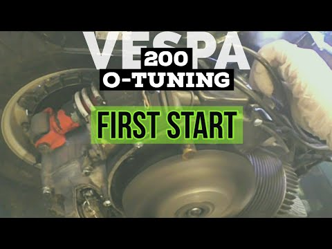 vespa 200 O-TUNING very 1st START / FMPguides - Solid PASSion /