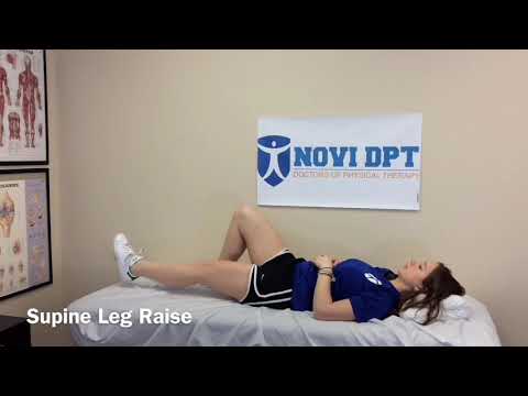 Supine Leg Raise