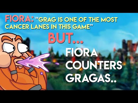 Gragas vs Fiora || When they call your Champ OP, but they just SUCK