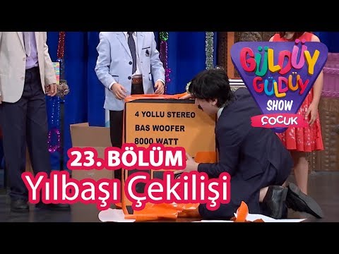 Güldüy Güldüy Show Çocuk 23. Bölüm, Yılbaşı Çekilişi