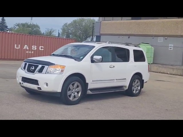 2011 Nissan Armada Platinum - Navigation - Sunroof in Cars & Trucks in Edmonton