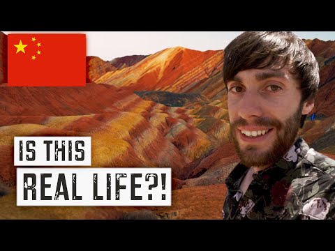 RAINBOW MOUNTAINS of CHINA: Why You Need To Visit Zhangye