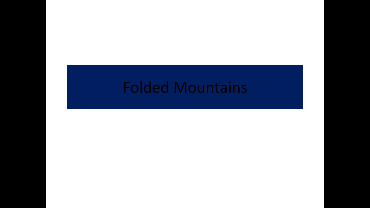 Folded Mountains, Characteristics and Types
