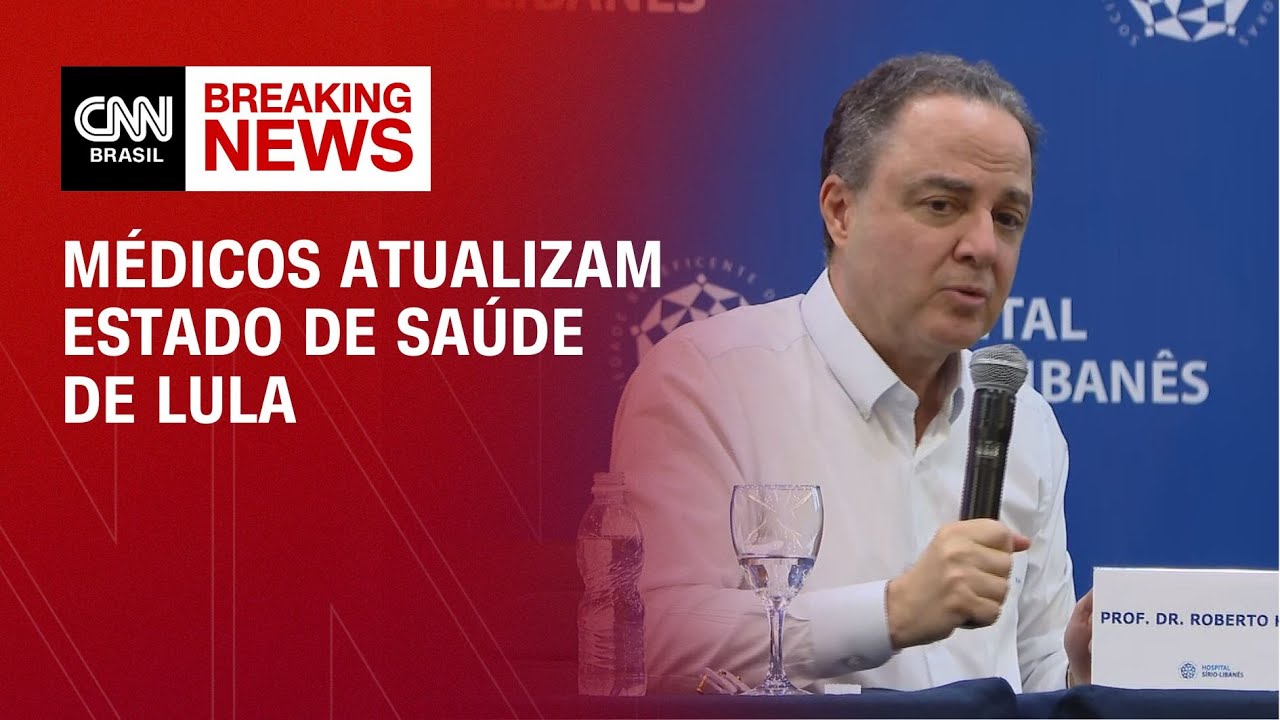 Médicos atualizam estado de saúde de Lula | LIVE CNN